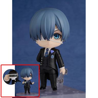 Good Smile Company Nendoroid 2710 Ciel Phantomhive (Black Butler: Boarding School Arc) (Bonus Included)