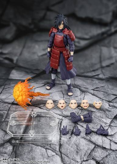 Bandai S.H.Figuarts Madara Uchiha -Legend of Darkness- "Naruto"