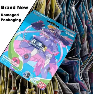 Bandai Breath Bememory DIgimon Jellymon Dim Vital Bracelet BE Damaged Packaging