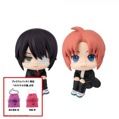 Megahouse Look Up Series PVC Figure Shinsuke Takasugi & Kamui (Gintama: 3rd Year Class Z Ginpachi Sensei)