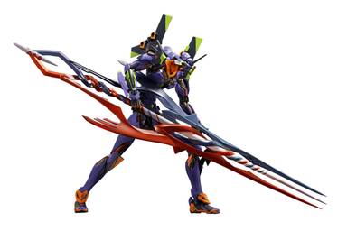 Bandai METAL BUILD Evangelion Unit 01 30th with the spear of Gaius