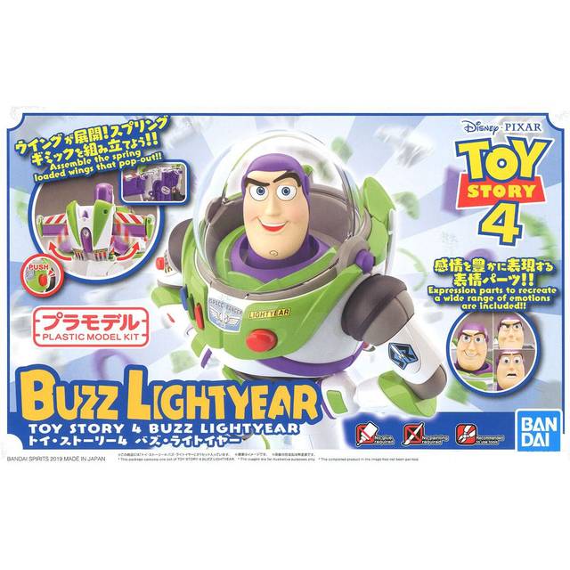 Bandai Disney Pixar Toy Story 4 Buzz Lightyear Plastic Model Kit