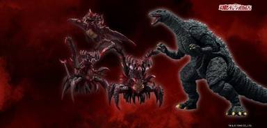 Bandai S.H.MonsterArts Godzilla Jr. & Destoroyah Evolution