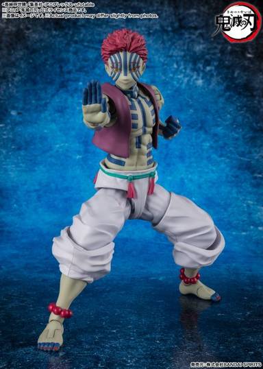 Bandai S.H.Figuarts Action Figure Akaza (Demon Slayer: Kimetsu no Yaiba)