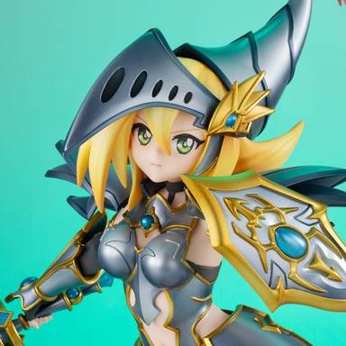 Megahouse Monster Chronicle Art Works Monsters PVC Figure Dark Magician Girl the Dragon Knigh (Yu-Gi-Oh!)