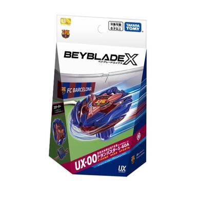 Takara Tomy Beyblade X UX-00 Starter Dranbuster FC Barcelona ver.