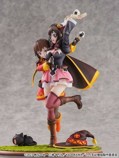 Kadokawa 1/7 PVC Figure Megumin & Yunyun (Konosuba: Bakuen Wo)