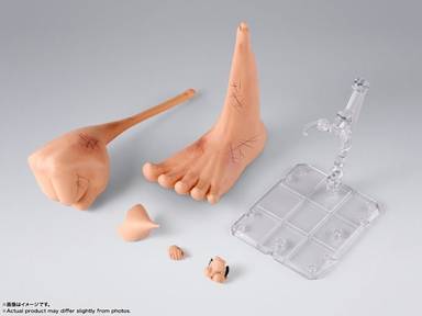 Bandai S.H.Figuarts SHF Action Figure Luffy -Summit War of Marineford- Gear 3 Option Parts Set One Piece