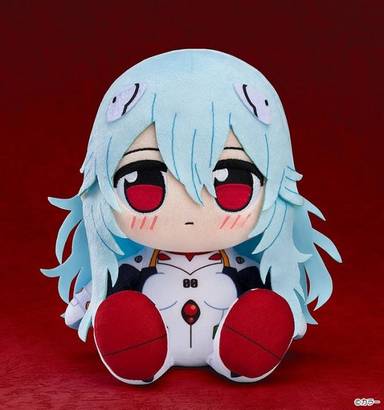 Good Smile Company Otaku Goods - Kuripan Plushie Ayanami Rei: Long Hair (White Plugsuit) (Rebuild of Evangelion)