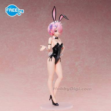 Good Smile Company Freeing 1/4 PVC Figure Ram: Bare Leg Bunny Ver. 2nd (Re:ZERO -Starting Life in Another World-)