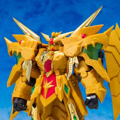 Bandai GANSO SD GUNDAM WORLD GOLD GOD SUPERIOR KAISER/SOLAR GOD GOD KAISER compatible set