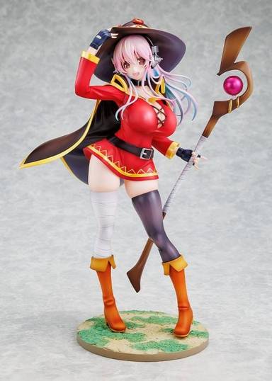 Kadokawa KDcolle 1/7 PVC Figure Super Sonico Megumin collaboration ver. (Konosuba)