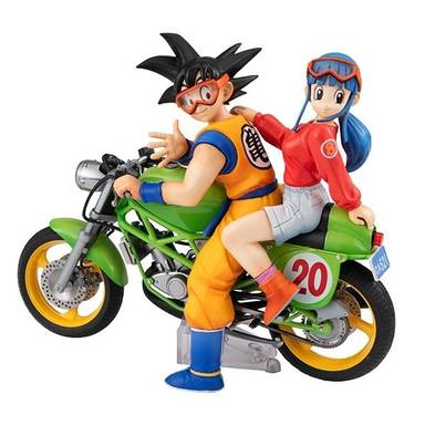 Megahouse Desktop Real McCoy PVC Figure 05 Son Goku & Chi-Chi (Dragon Ball Z)