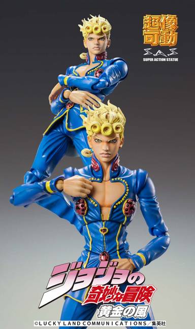 Medicos Super Action Figure - Giorno Giovanna Second (JoJo's Bizarre Adventure Part 5)