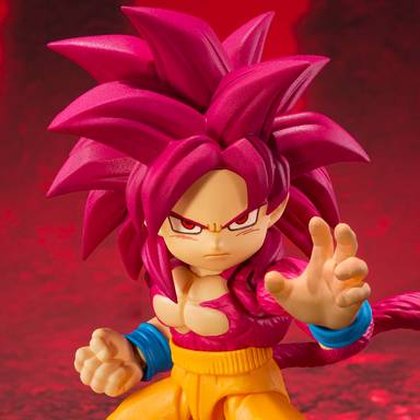 Bandai S.H.Figuarts Super Saiyan 4 Son Goku -Mini Ver.- (Dragon Ball Daima)