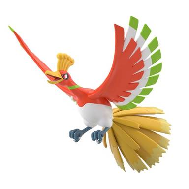 Bandai Candy Toys Pokemon Scale World Johto Region Ho-Oh