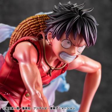 Megahouse Portrait of Pirates POP PVC Figure Monkey D. Luffy Gear 2 (One Piece)