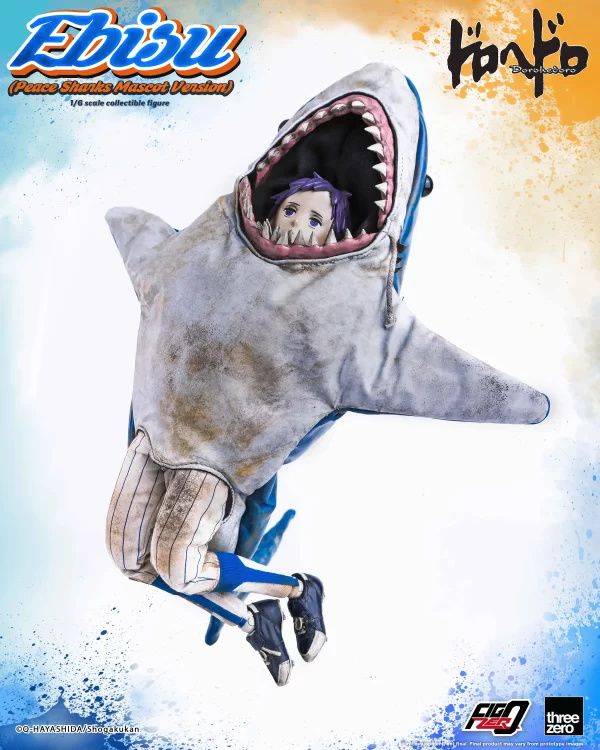 Threezero FigZero Action Figure - Ebisu (Peace Sharks Mascot Version) (Dorohedoro)