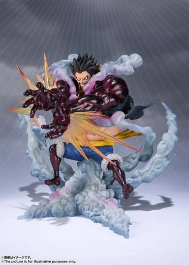 Bandai Figuarts ZERO EXTRA BATTLE PVC Figure Monkey · D · Luffy Gear 4 Leo · Bazooka (One Piece) (Rerelease)