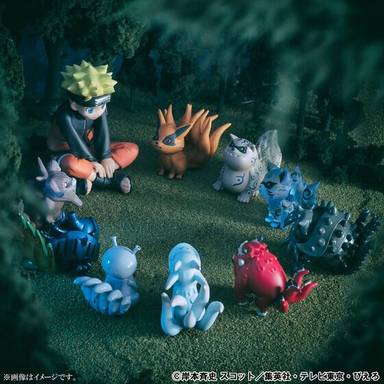 Megahouse G.E.M. PVC Figure Gaiden Naruto Shippuden Uzumaki Naruto & Biji Set (Naruto)