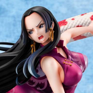 Megahouse Portrait of Pirates POP PVC Figure Boa Hancock A×MAXIMUM Pirate Empress (One Piece)