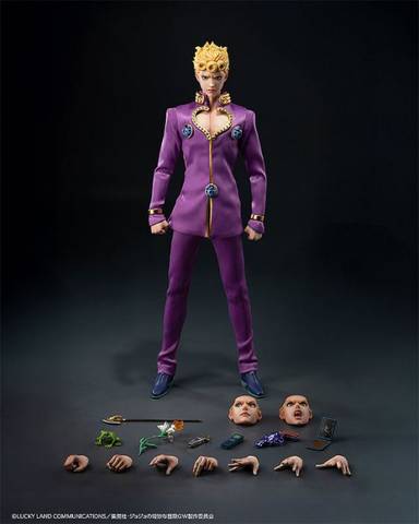 Threezero FigZero 1/6 Action Figure GiorGiovanna (JOJO's Bizarre Adventure: Golden Wind)