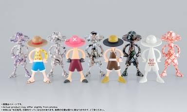 Bandai Luffy's PVC Figure - LUFFY's Archive of Adventure (Vol.2) (One Piece) (Original Box of 10)