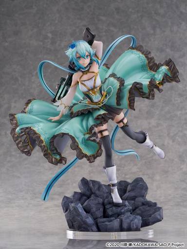 CyberZ 1/7 PVC Figure Sinon -Crystal Dress Ver. (Sword Art Online)