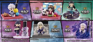 Re-ment Hunter×Hunter Desktop Hunter 5 (Original Box Complete Set of 6)