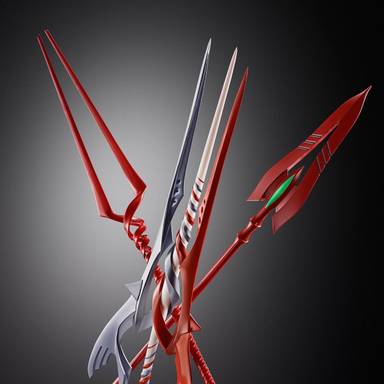 Bandai METAL BUILD Evangelion 3 spears set 30th with the Spear Another Color
