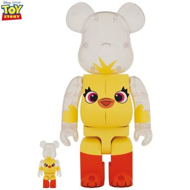 Medicom Be@rBrick BearBrick Toy Story Ducky 100% & 400%