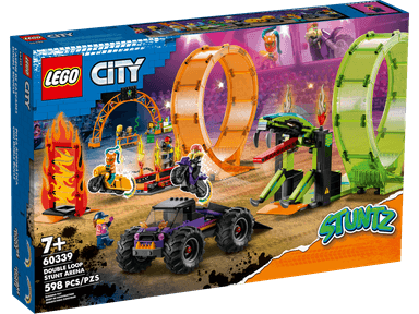 LEGO City 60339 Double Loop Stunt Arena