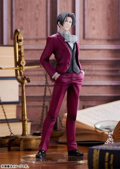 Good Smile Company POP UP PARADE Ace Attorney Miles Edgeworth Complete Figure