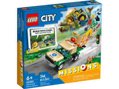 LEGO City 60353 Wild Animal Rescue Missions