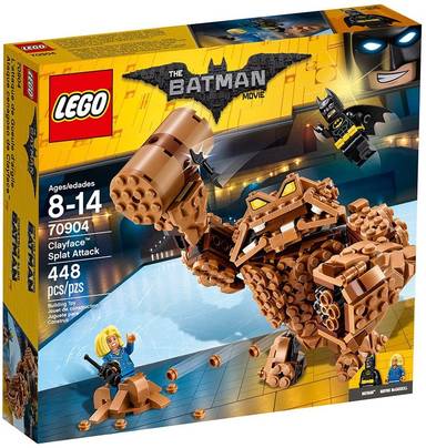 LEGO DC Comics Super Heroes Batman Movie Clayface Splat Attack 70904