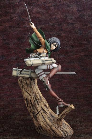 Kotobukiya ARTFX J Attack on Titan Mikasa Ackerman Renewal Package ver. 1/8 Complete Figure