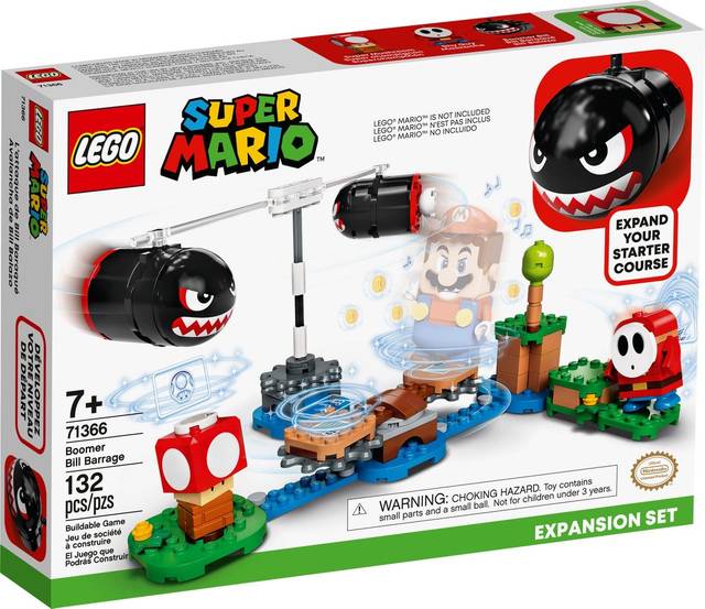 LEGO 71366 Super Mario Series Boomer Bill Barrage Expansion Set