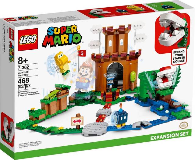 LEGO 71362 Super Mario Series Guarded Fortress Expansion Set