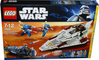 LEGO Star Wars Series 7868 Mace Windu's Jedi Starfighter
