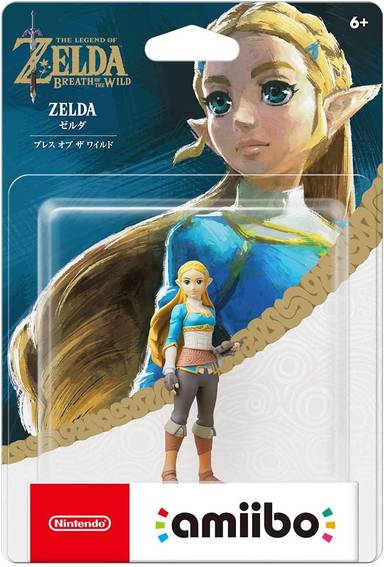 Nintendo Amiibo The Legend of Zelda: Breath of the Wild - Zelda For NS