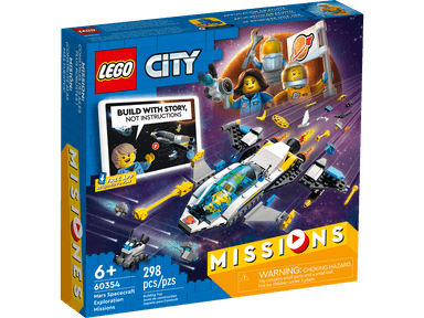 LEGO City 60354 Mars Spacecraft Exploration Missions