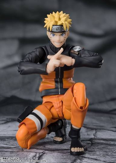 Bandai S.H.Figuarts Naruto Uzumaki -Jinchuuriki of the Nine-tail Entrusted with Hope- "NARUTO Shippuden"