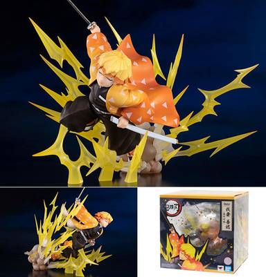 Bandai Figuarts ZERO Zenitsu Agatsuma -Thunder Breathing- "Demon Slayer"