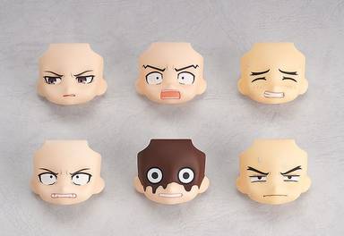 Good Smile Company Nendoroid More Face Swap Ace Attorney 6Pack BOX
