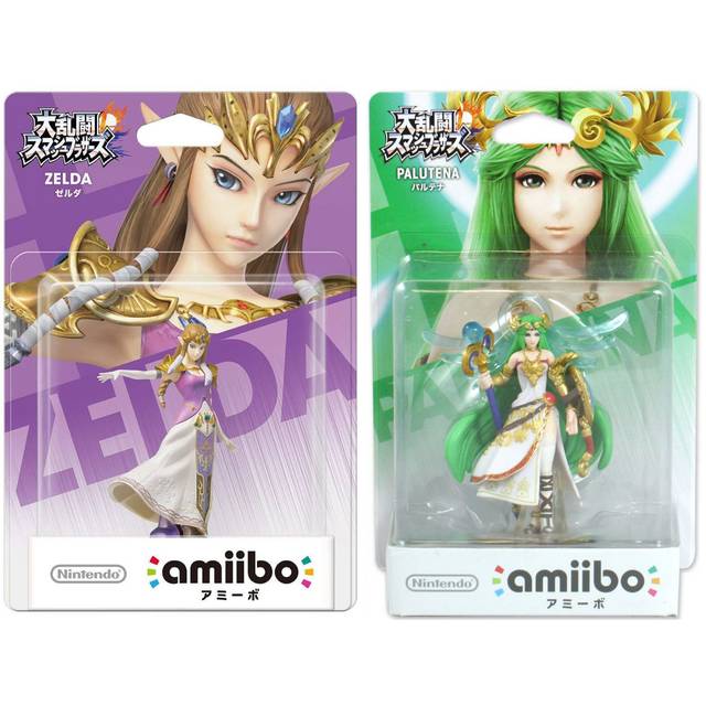 Nintendo Amiibo Super Smash Bros. Series - Zelda + Palutena Set For Switch NS