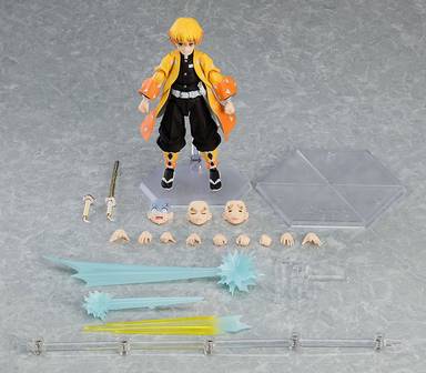 Good Smile Company figma 522-DX Demon Slayer: Kimetsu no Yaiba Zenitsu Agatsuma DX Edition