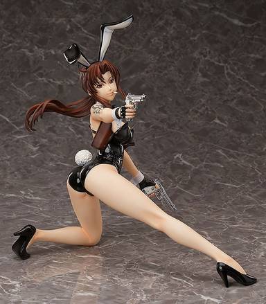 FREEing B-STYLE Black Lagoon Revy Bare Leg Bunny Ver. 1/4 Complete Figure
