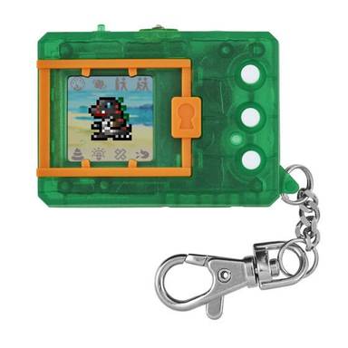 Bandai Digital Monster Digimon Digivice Color - Ver.5 Original Clear Green