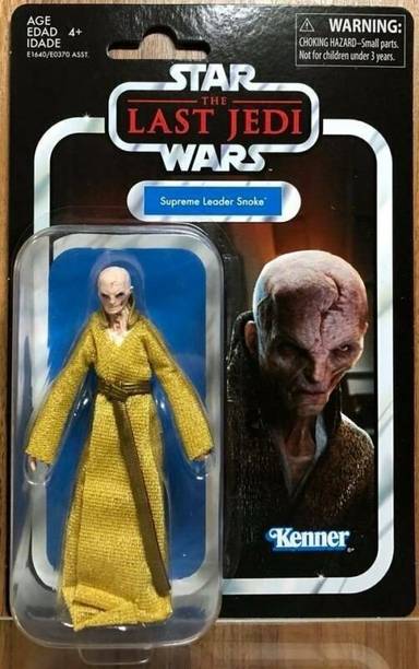 Hasbro Star Wars The Last Jedi Kenner 3.75" Supreme Leader Snoke VC 121