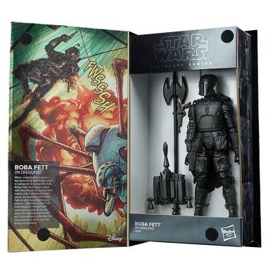 Star Wars Black Series 6" SDCC 2022 Comic Book Package Boba Fett Disguise